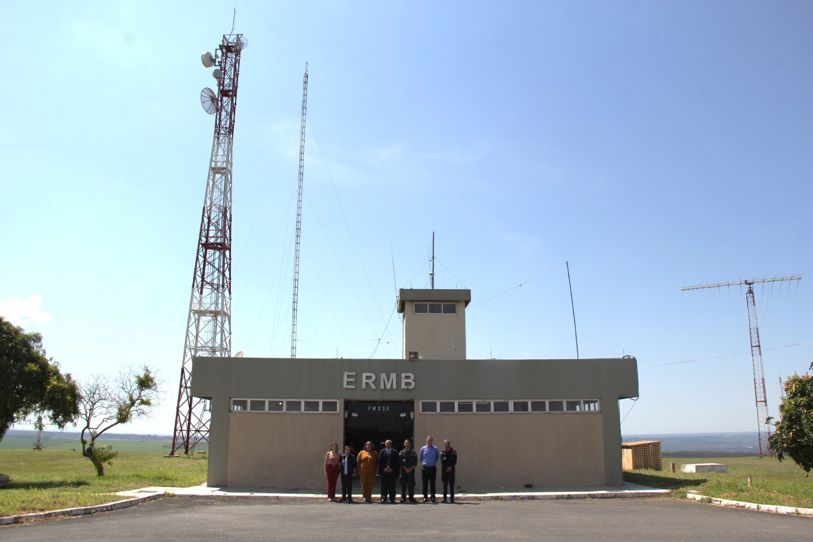 LABRE-DF realiza visita à Estação Rádio da Marinha do Brasil em Brasília